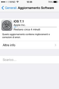 Come aggiornare l'iPhone