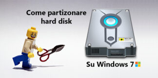 Come partizionare hard disk su Windows 7