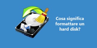 Cosa significa formattare un hard disk