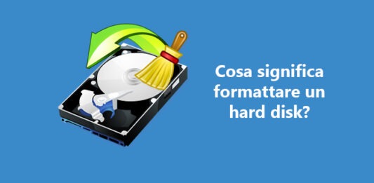 Cosa significa formattare un hard disk