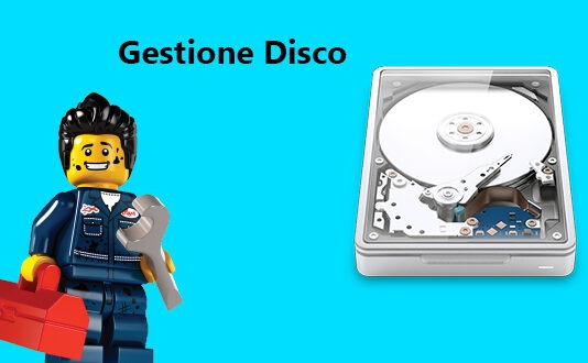 Gestione Disco su Windows