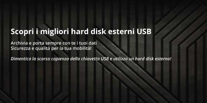 Hard Disk esterno: guida all'acquisto del migliore