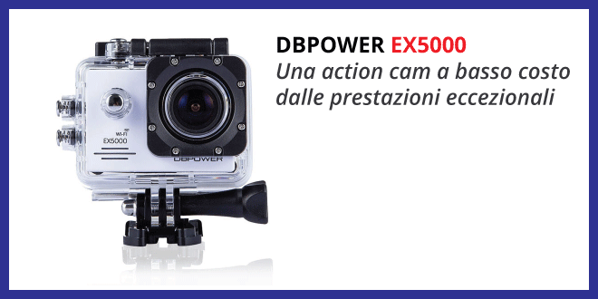 DBPOWER EX5000 Action Cam - La recensione completa