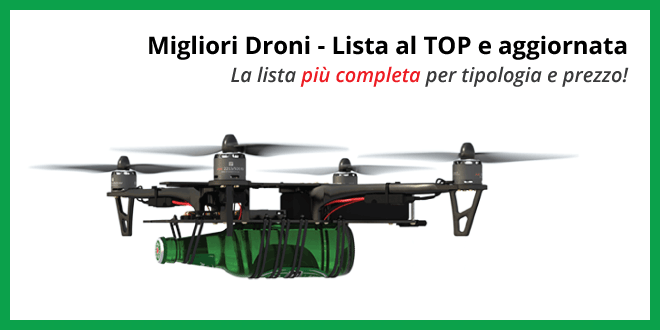 Migliori Droni - Lista TOP sempre aggiornata