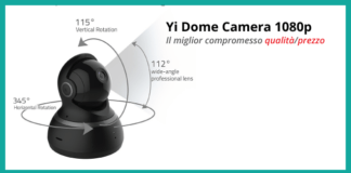 Yi Dome Camera 1080p - Recensione completa