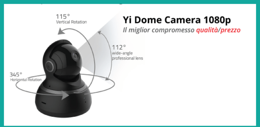 Yi Dome Camera 1080p - Recensione completa