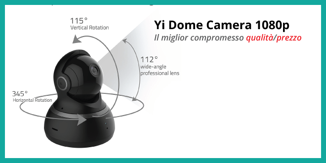 Yi Dome Camera 1080p - Recensione completa