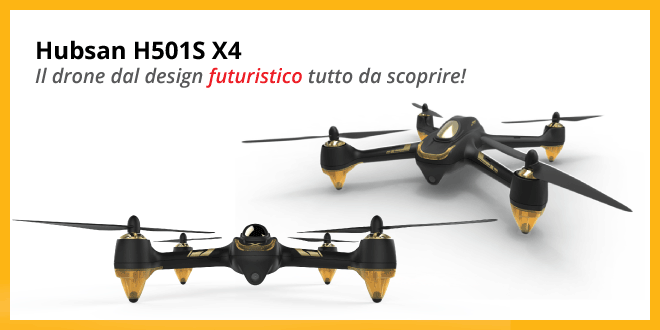 Hubsan H501S X4 - Recensione completa