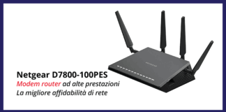 Netgear D7800-100PES Nighthawk - Recensione completa