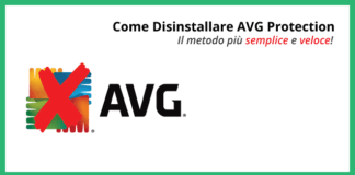 Come disinstallare AVG Protection dal computer