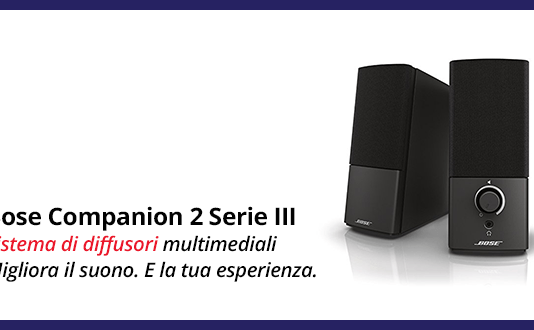 Bose Companion 2 Serie III – La recensione completa