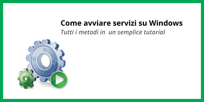 Avviare un servizio su Windows