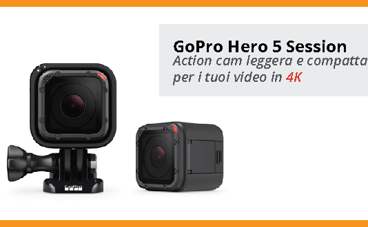 GoPro Hero 5 Session - Recensione Completa