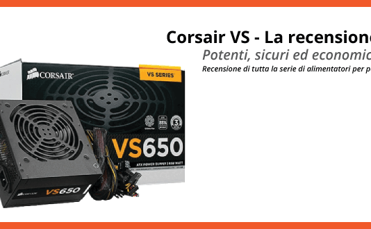 Corsair VS - Alimentatori economici - Recensione completa