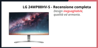 LG 24MP88HV-S - Monitor per pc IPS - Recensione completa