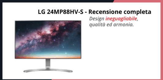 LG 24MP88HV-S - Monitor per pc IPS - Recensione completa