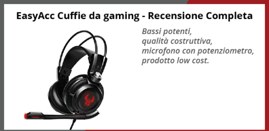 EasyAcc Cuffie Gaming - Recensione completa