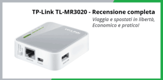 TP-Link TL-MR3020 recensione del router portatile