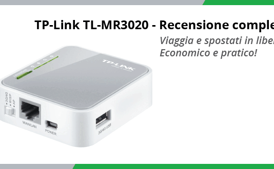 TP-LINK TL-MR3020 router portatile – Recensione completa TP-Link TL-MR3020 recensione del router portatile