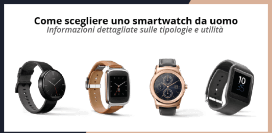 Come scegliere uno smartwatch da uomo