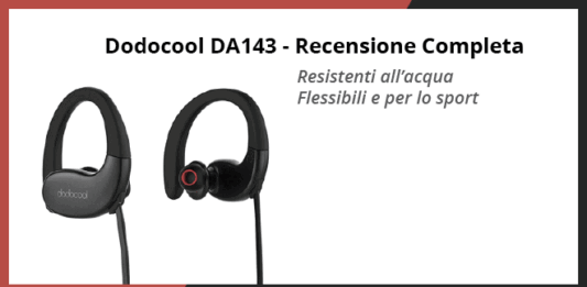 Dodocool Auricolari Sportivi DA143 - Recensione completa
