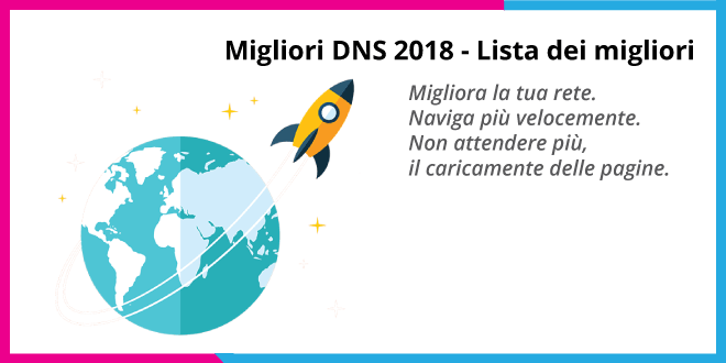Migliori DNS 2018 - Lista di più veloci