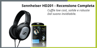 SENNHEISER HD 201 - Recensione completa