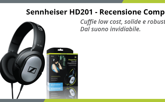 SENNHEISER HD 201 - Recensione completa