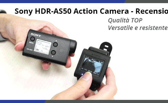 Sony HDR-AS50 Action Camera - Recensione completa