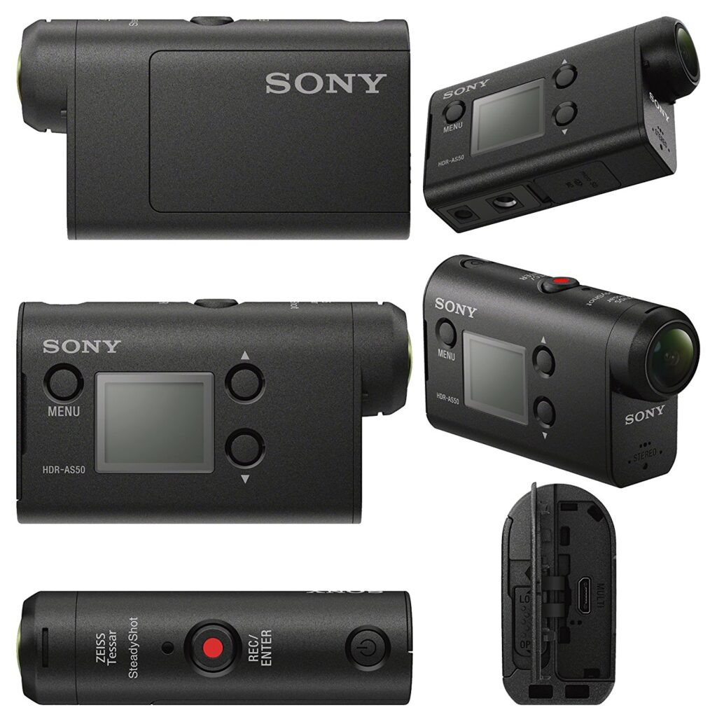 Sony HDR AS50 lati funzionalità