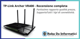 TP-Link Archer VR400 Modem Router - Recensione completa