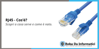 Cos'è un RJ45?