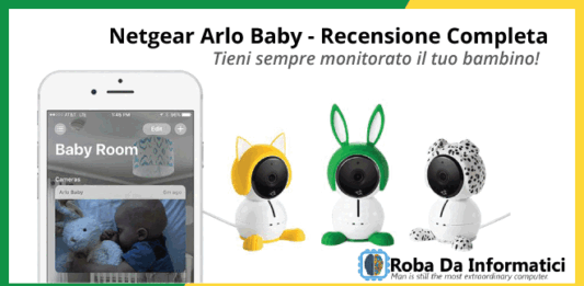 Netgear ABC1000-100EUS: Arlo Baby - Recensione completa