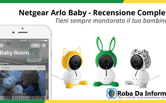 Netgear ABC1000-100EUS: Arlo Baby - Recensione completa