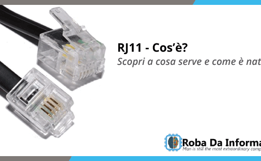 Cos'è un RJ11?