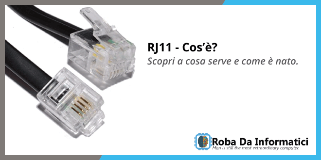 Cos'è un RJ11?