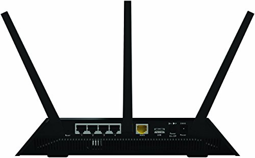 Netgear NightHawk R7000 router wireless - parte posteriore