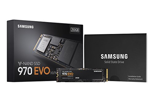 SSD Samsung 970 EVO 250 GB - scatola e ssd