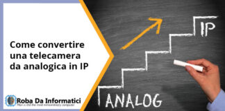 Come convertire una telecamera analogica in telecamera IP