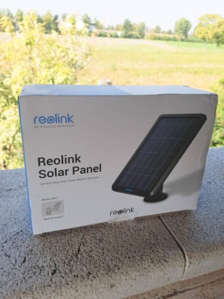 reolink pannello solare