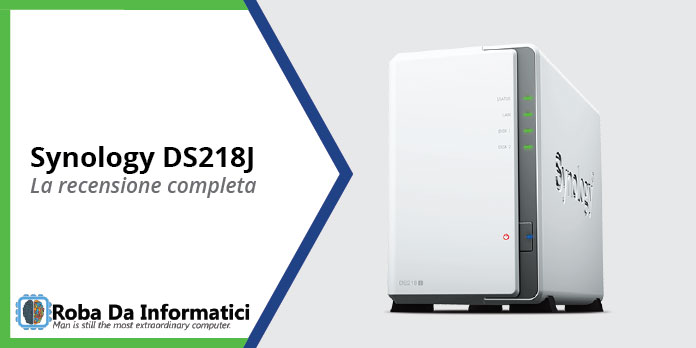 synology ds218J recensione