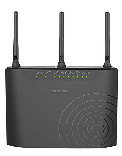 D-Link DSL-3682 Modem Router - front