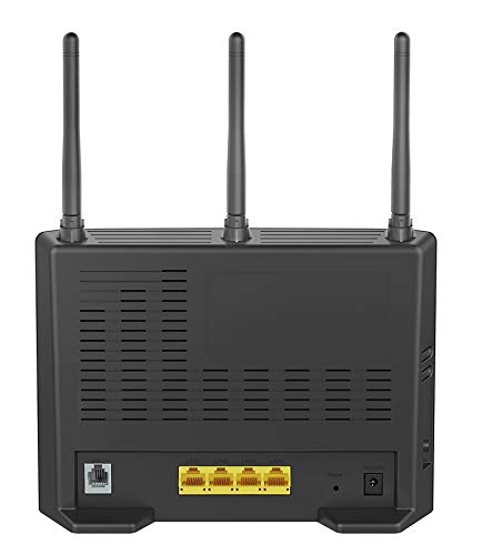 D-Link DSL-3682 Modem Router - back