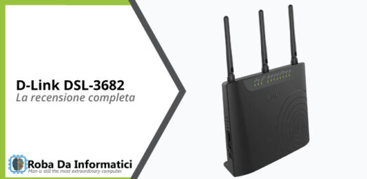 D-Link DSL-3682 recensione