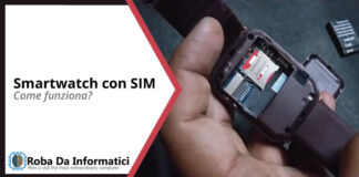 smartwatch con sim come funziona