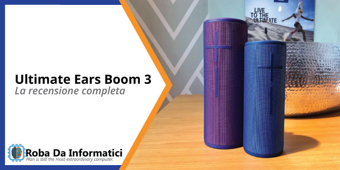 ultimate ears boom 3 recensione