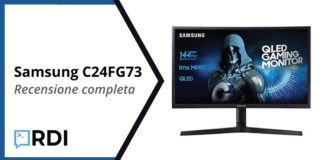 Samsung C24FG73 recensione