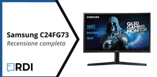 Samsung C24FG73 recensione