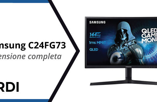 Samsung C24FG73 recensione