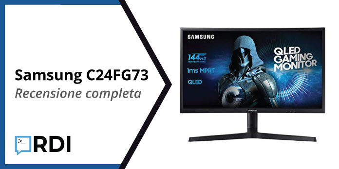 Samsung C24FG73 recensione